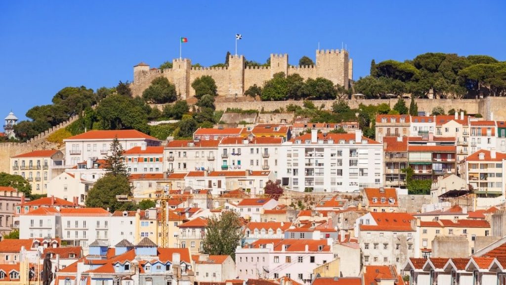 Castello di Sao Jorge a Lisbona
